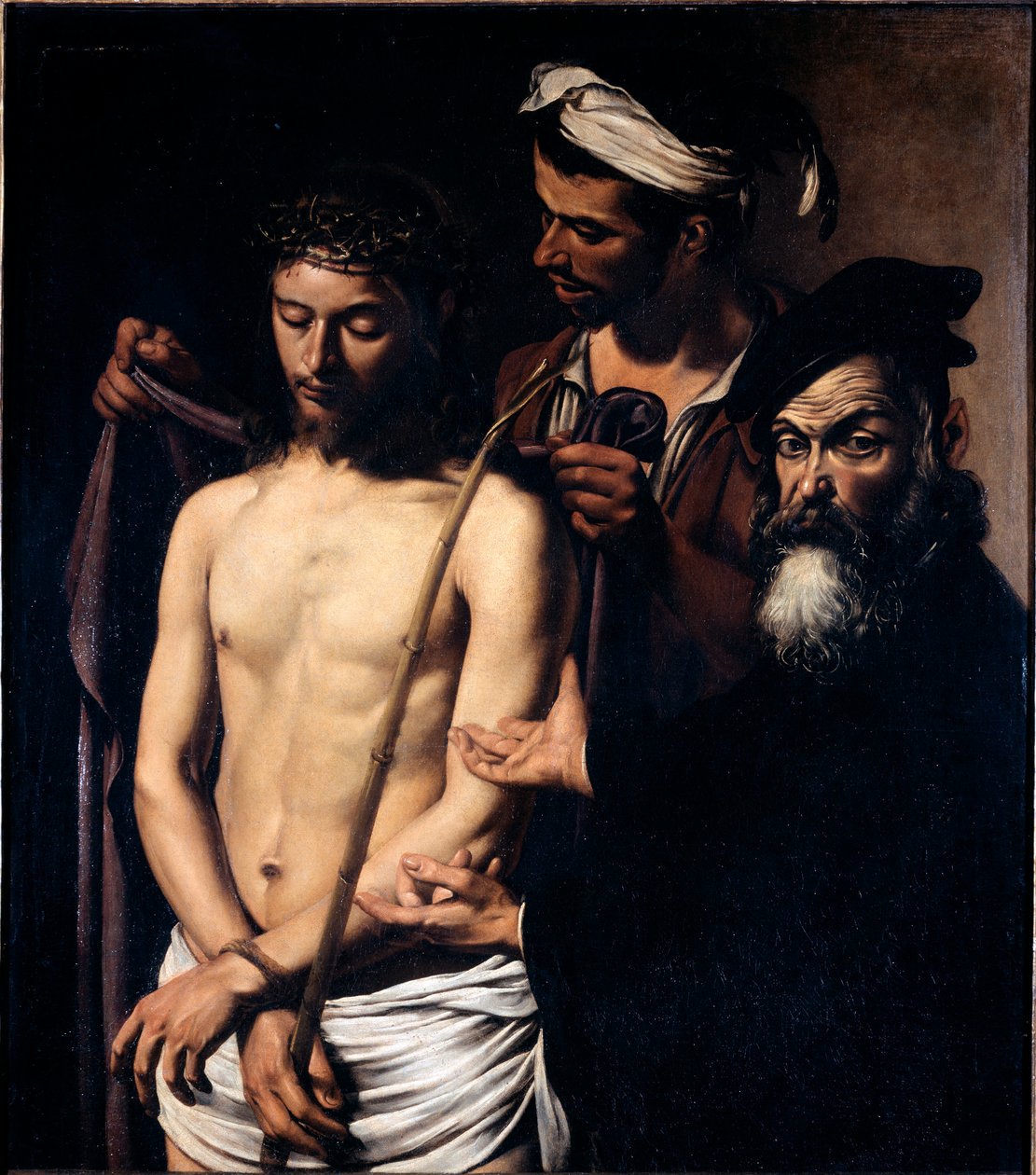 Ecce Homo Gemälde von Michelangelo Merisi genannt Caravaggio von Michelangelo Merisi da Caravaggio