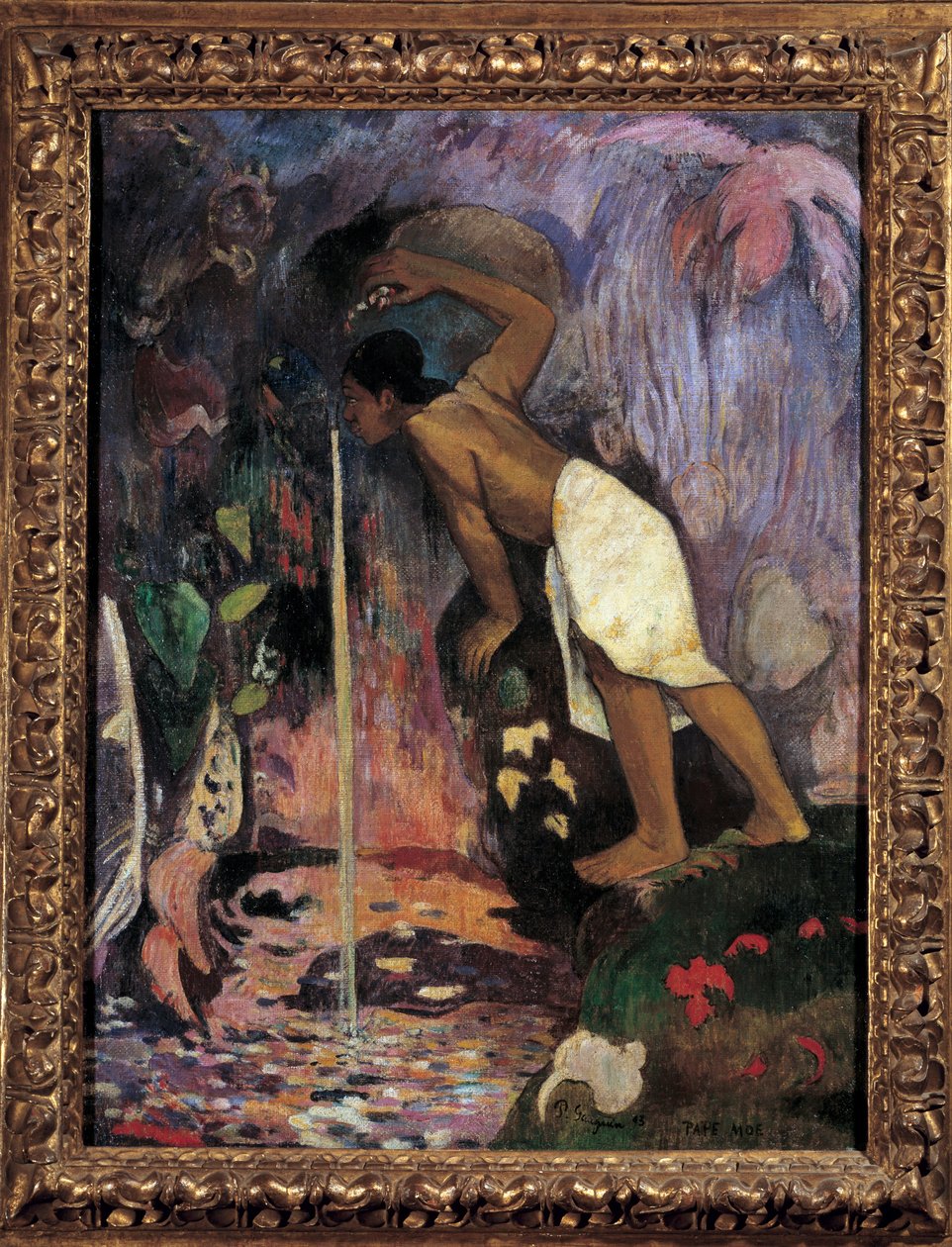 Das geheimnisvolle Wasser (Papa Moe) von Paul Gauguin