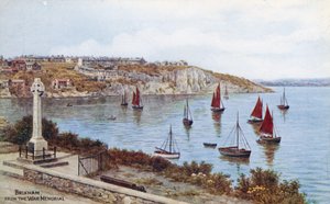 Brixham, vom Kriegerdenkmal