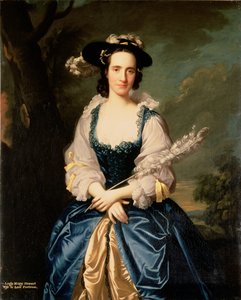 Porträt von Lady Mary Stewart, Ehefrau von Kenneth Mackenzie, Lord Fortrose, 1749