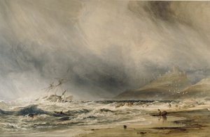 Bamburgh Castle, 1852