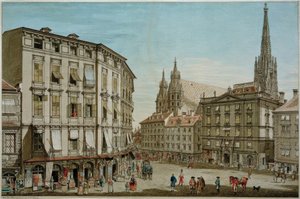 Der Stock-im-Eisen-Platz in Wien