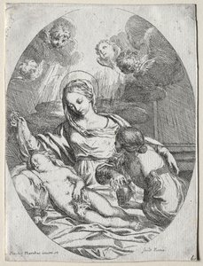 Madonna und Kind mit der Magdalena