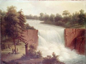 Blick auf die Genesee-Fälle