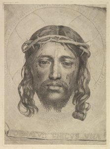 Gesicht von Christus auf dem Schleier der Heiligen Veronika, 1735