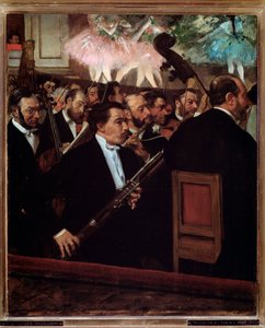 Das Orchester der Oper in Paris