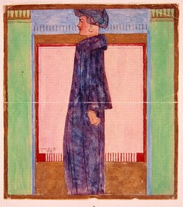 Stehende Frau