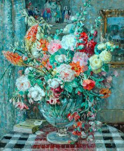 Blumen in einer Vase, ca. 1931