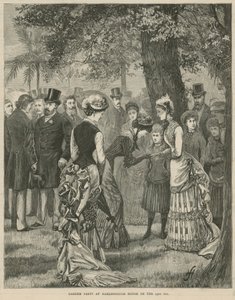 Gartenparty im Marlborough House am 23. Juli 1883