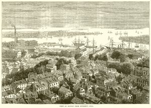 Ansicht von Boston vom Bunkers Hill