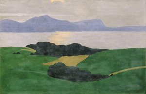Der Saleve und der See