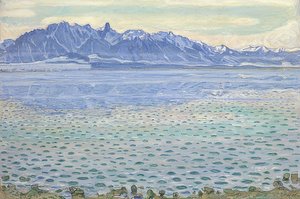 Thunersee mit Stockhornkette