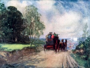 Auf der Rochester-Kutsche