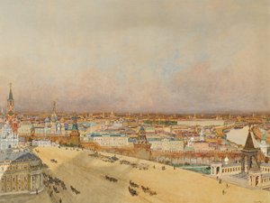 Ansicht von Moskau, 1898