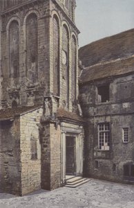 Sarlat, Glockenturm der alten Kathedrale und ehemaliges Bischofshaus