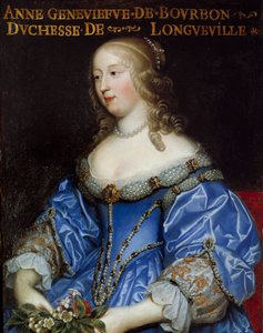 Porträt von Anne Genevieve de Bourbon Conde, Herzogin von Longueville (1619-1679)