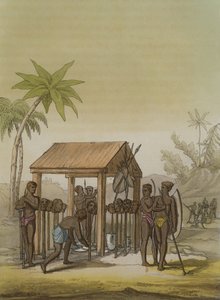 Grab der Könige von Guinea mit Votivköpfen, Tafel 33 aus 