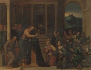 Christus im Haus von Maria und Martha