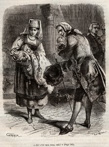 Die Geburt von Louise Auguste, Herzogin von Augustenborg