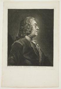 Philippe Claude Tubières, Comte de Caylus von Jean Baptiste Andre Gautier D