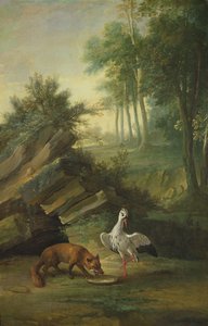 Der Fuchs und der Storch, 1747