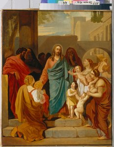 Christus segnet die Kinder