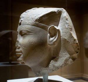 Kopf eines Königs, möglicherweise Seankhkare Mentuhotep III, ca. 2000–1988 v. Chr.