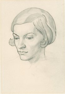 Porträt der Frau des Künstlers, Celia Fiennes