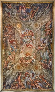 Der Triumph der göttlichen Vorsehung und die Erfüllung ihrer Zwecke unter Papst Urban VIII, 1632-1639