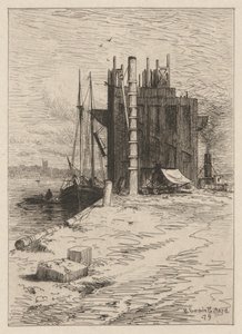 Kohlenlager in New Bedford