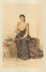 Die Marquise von Tweeddale, 1. März 1884, Vanity Fair Karikatur