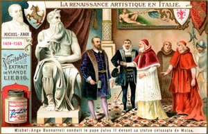 Renaissance-Kunst in Italien: Michelangelo, ca. 1900