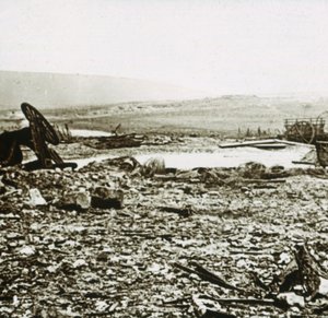Straße nach Verdun, Nordfrankreich, ca. 1914-1918