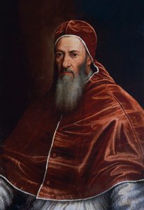 Porträt von Papst Julius III., zugeschrieben Scipione Pulzone