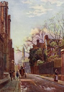 Queens Lane, der Standort der alten Mill Street