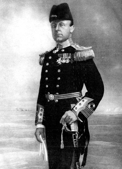 Admiral Sir John Rushworth Jellicoe, Oberbefehlshaber, Erster Weltkrieg, 1914 von Elliott and Fry