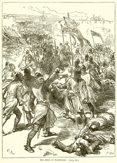 Die Belagerung von Waterford von English School