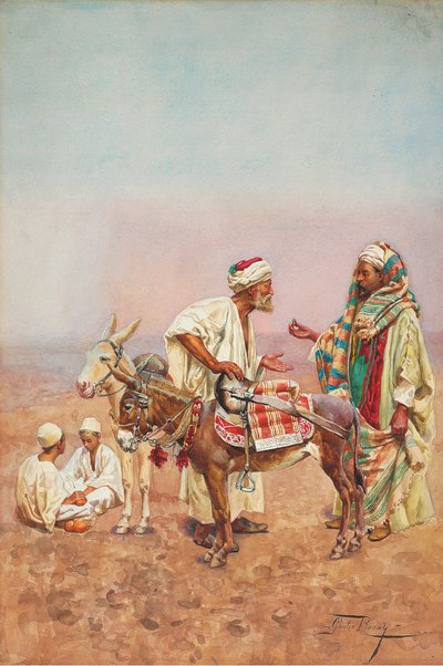 Ein Dirham für eine Fahrt durch die Wüste von Giulio Rosati