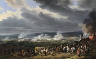 Schlacht von Jemappes am 6. November 1792 von Emile Jean Horace Vernet